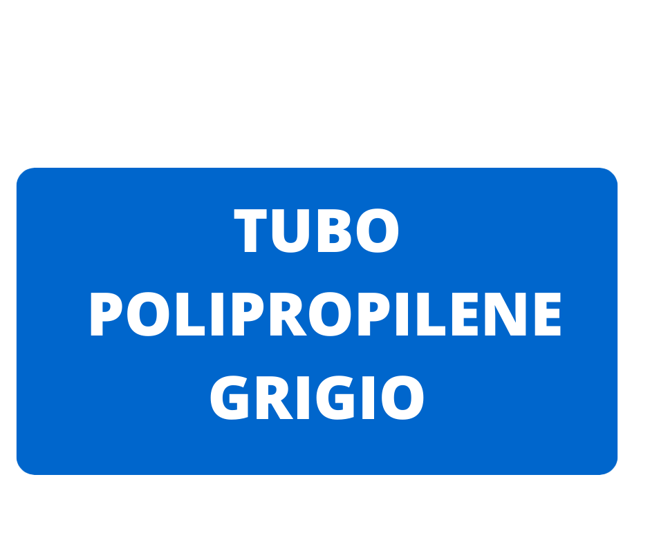 TUBO POLIPROPILENE GRIGIO