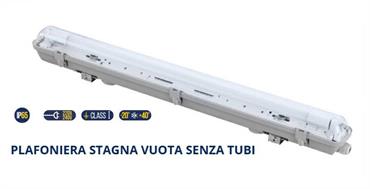 PLAF.LED IP65 1X22W CM150 VUOTA