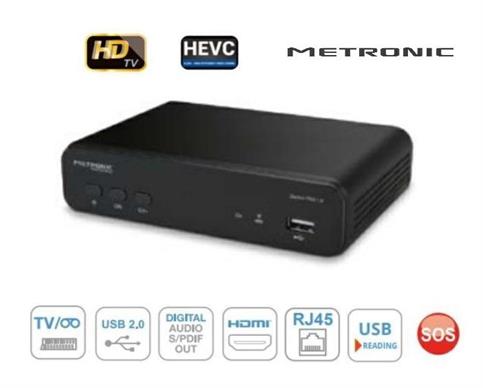 DECODER DIG.TER.DVB-T2 HDCV